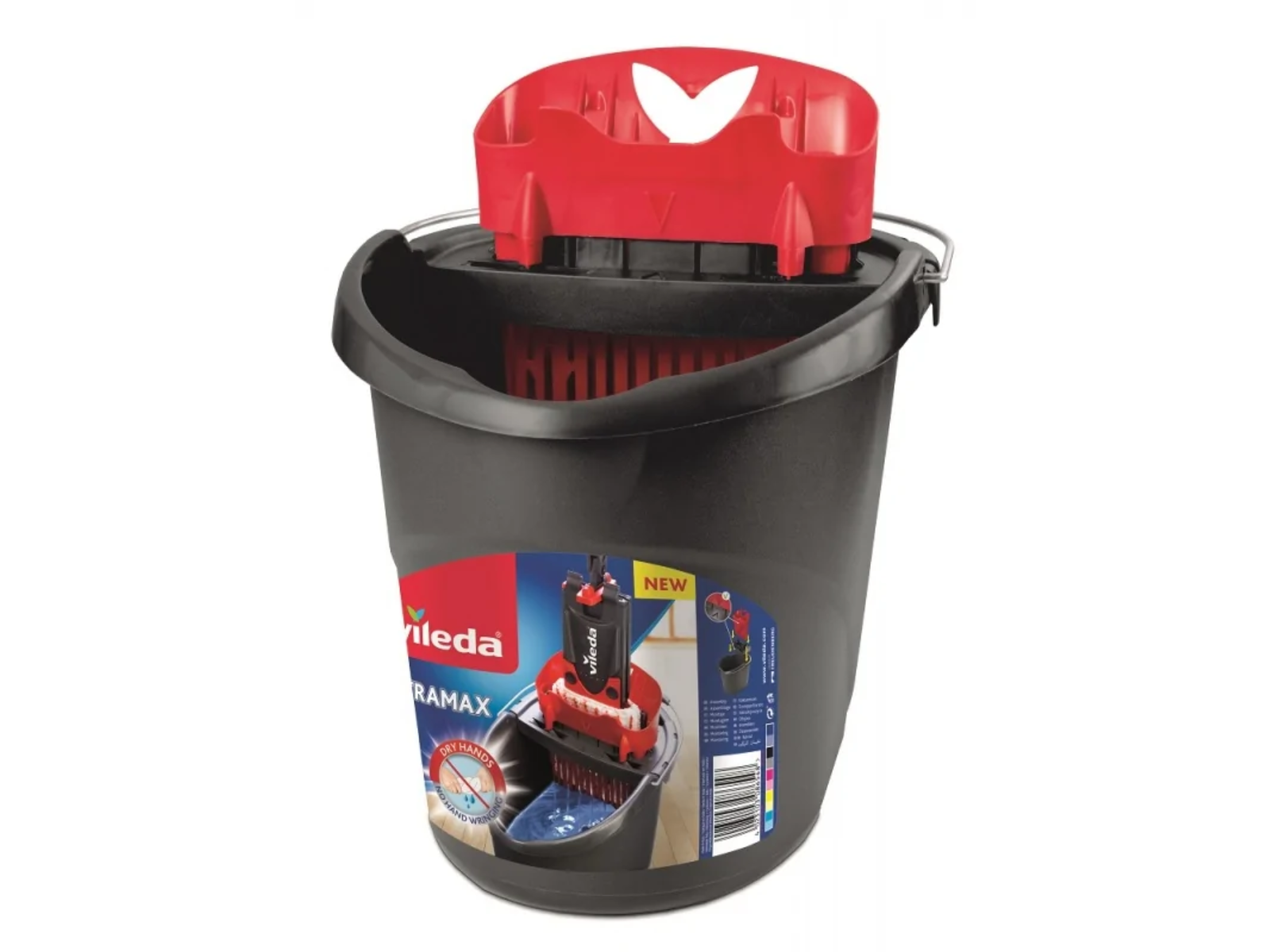Vileda Ultramax BOX (mop + wiaderko+wkład) ZESTAW + ŚCIERECZKI GRATIS 177453